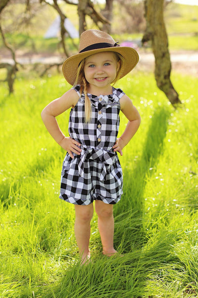 Mad For Plaid Romper
