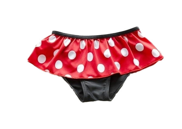 Polka Dot Pop Three Piece Bathing Suit