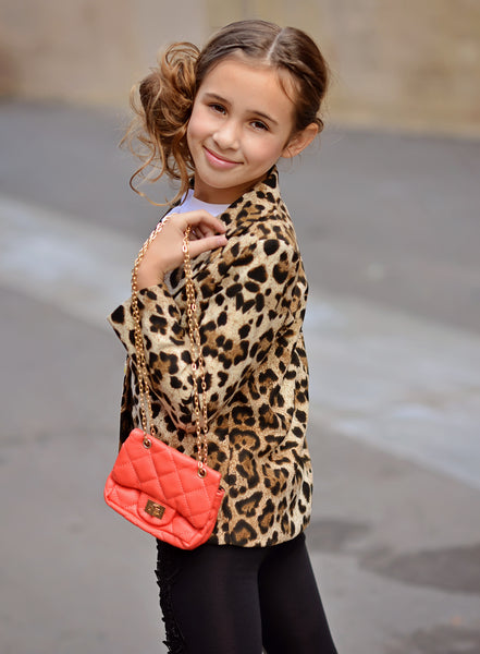 Quilted Messenger Bag