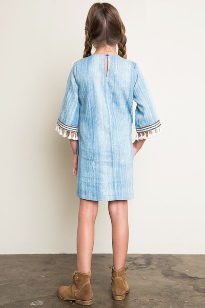 Washed Denim Dress