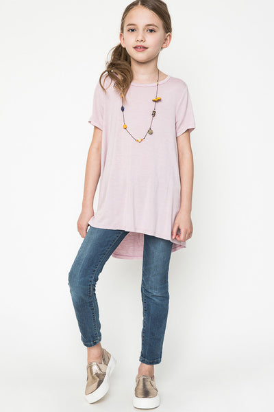 Jersey Fringe Tee