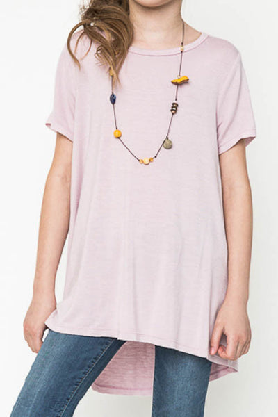 Jersey Fringe Tee
