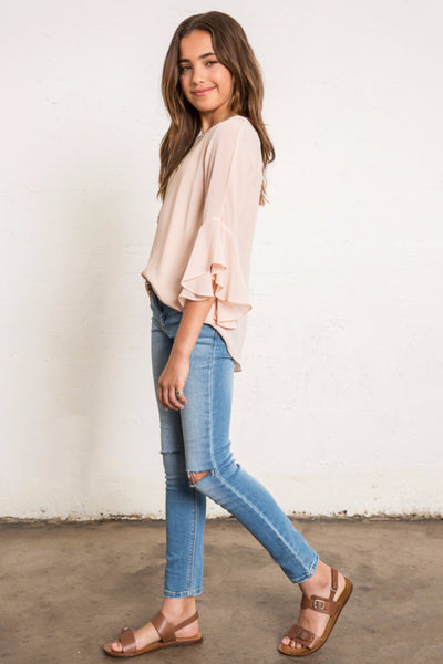 Bell Sleeve Blouse