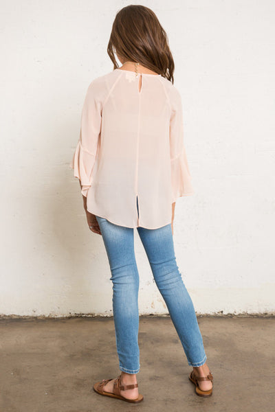 Bell Sleeve Blouse