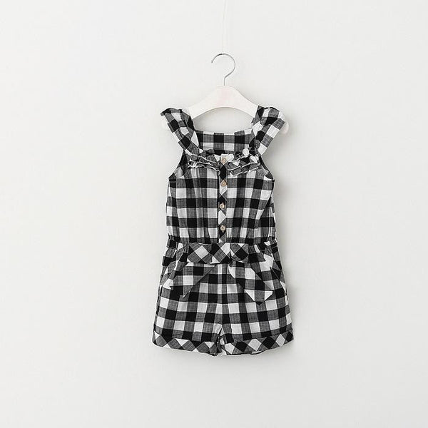 Mad For Plaid Romper