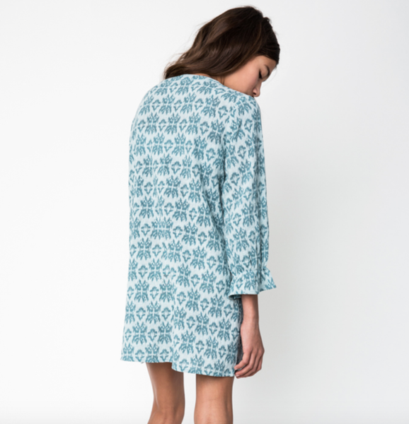Aztec Print Tunic Dress