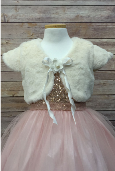 Fancy Faux Fur Bolero
