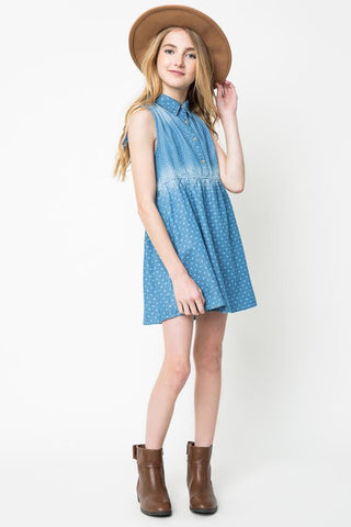 Denim Shirt Dress