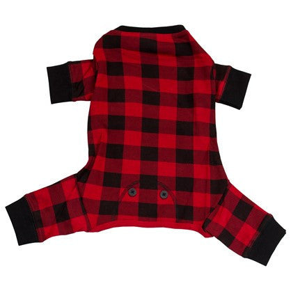 Plaid Bear Cheeks Flapjack Pajamas