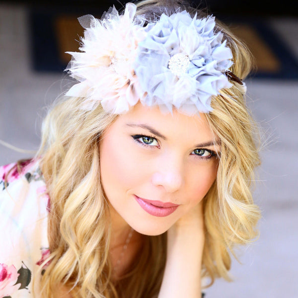 Tulle Goddess Flower Crown