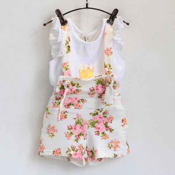 Flower Power Overall Set