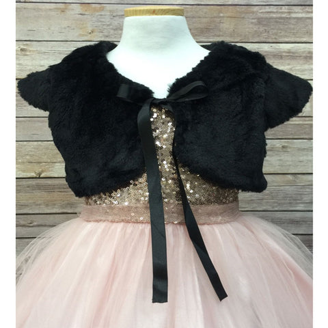 Fancy Faux Fur Bolero