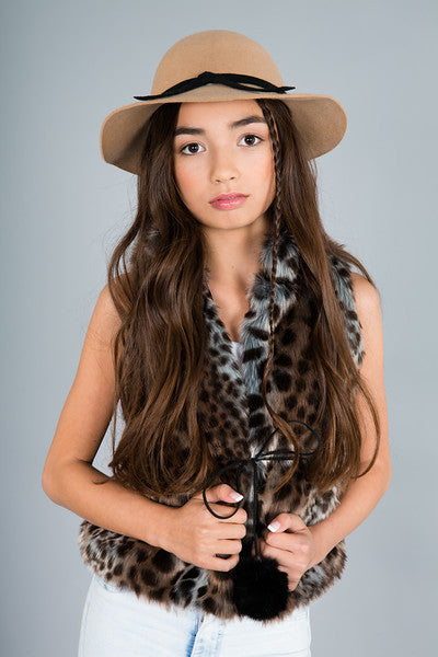 Toddler Wool Fedora Hat