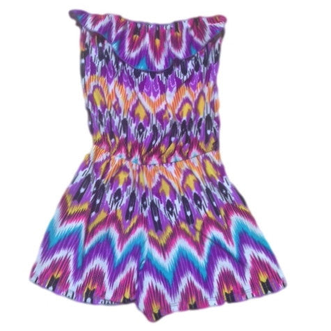 Tribal Shorts Romper