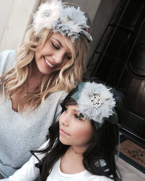 Tulle Goddess Flower Crown