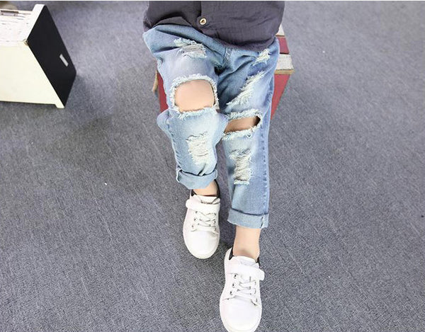Distressed Jeans
