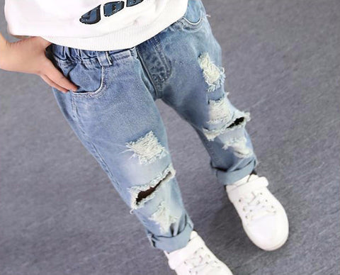 Distressed Jeans