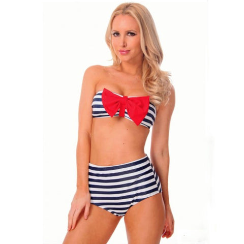 Mommy Sailor Two Piece Suit