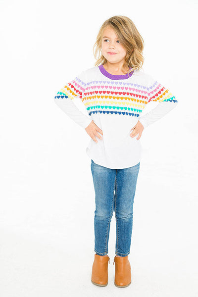 Chaser Prism Hearts Love Pullover